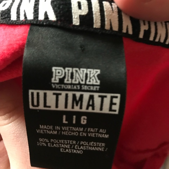 PINK ULTIMATE PULLOVER HALF ZIP - Picture 3 of 3